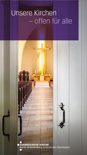 Folder "Unsere Kirchen - Offen für alle"